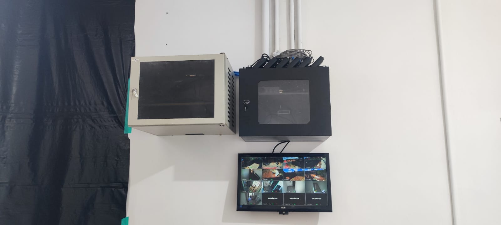Instalação de câmeras Rig Security